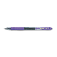 G2 Premium Retractable Gel Pen 0.7mm, Purple Ink, Smoke Barrel - 1x